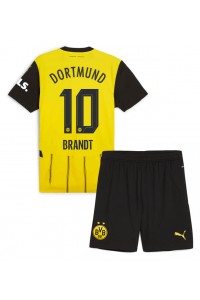 Borussia Dortmund Julian Brandt #10 Babytruitje Thuis tenue Kind 2024-25 Korte Mouw (+ Korte broeken)